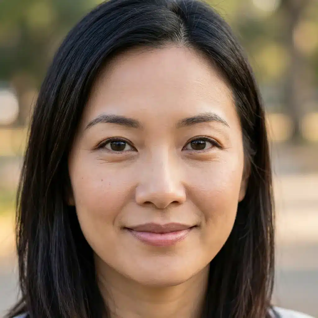 Naom_iL Headshot of an Asian girl in her late 20s.